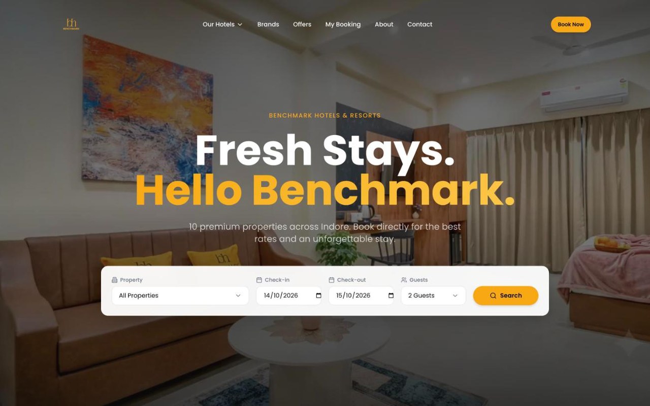 Benchmark Group of Hotels by Techsaar