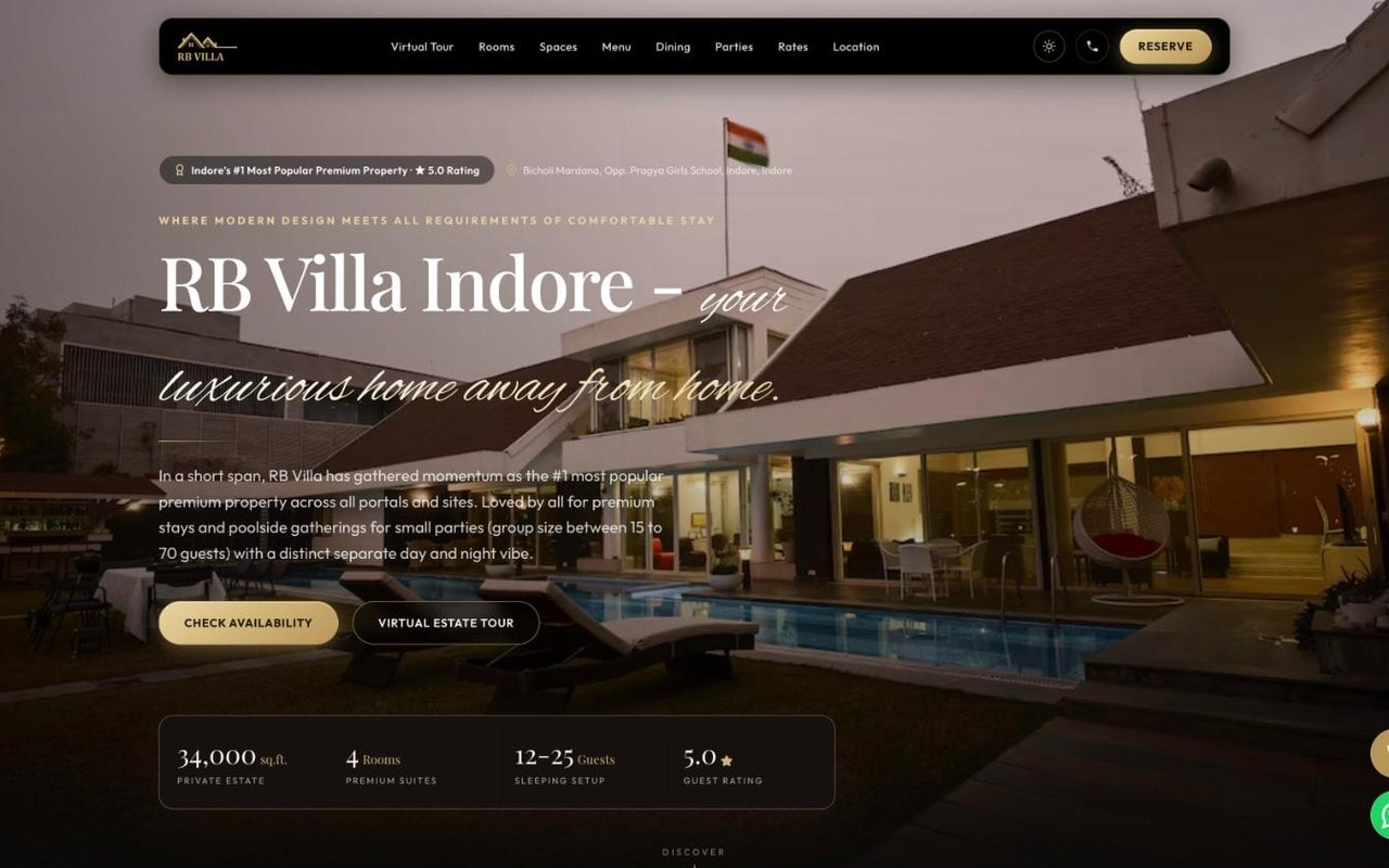 RB Villa by Techsaar
